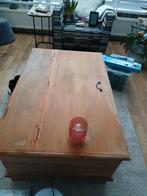 Houten Opbergkist / Salontafel, Gebruikt, 100 tot 150 cm, Ophalen of Verzenden, 75 tot 100 cm