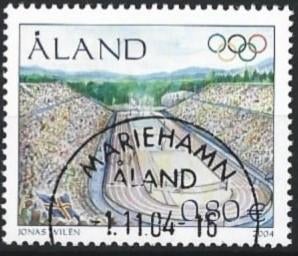 Aland SG 257 gebr. - 13-08-2004 - cat. 2,75 voor 0,30, Verzenden, Finland, Gestempeld