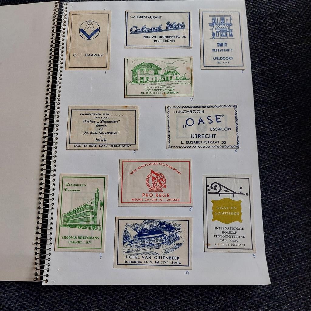 Verzameling suikerzakjes, Ophalen of Verzenden, Gebruikt