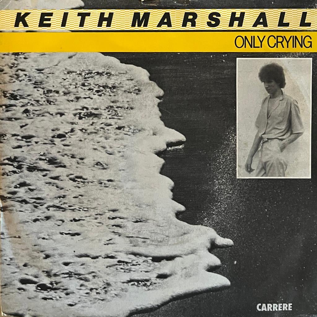 Keith Marshall - Only crying, Cd's en Dvd's, Vinyl Singles, Gebruikt, Fotohoes, Single, 1980 - 1989, Pop, 7 inch, Ophalen of Verzenden