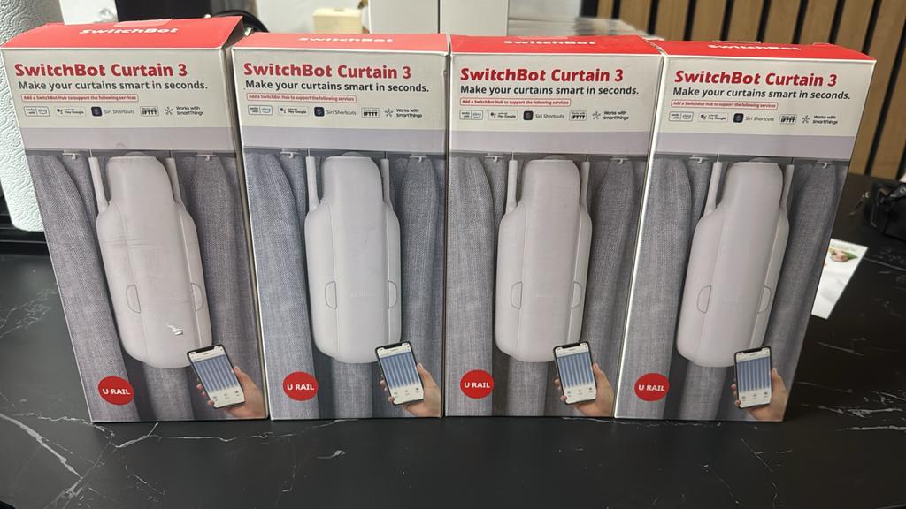 SwitchBot Curtain 3 - Top product - Meerdere beschikbaar, Ophalen of Verzenden, Zo goed als nieuw