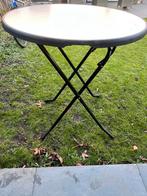 Te koop licht beschadigde statafel., Ophalen of Verzenden, Gebruikt