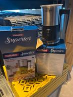 2x Tomado Superior Melkopschuimer TMF7524B - Gebruikt, Ophalen of Verzenden, Gebruikt, Elektrische melkopschuimer