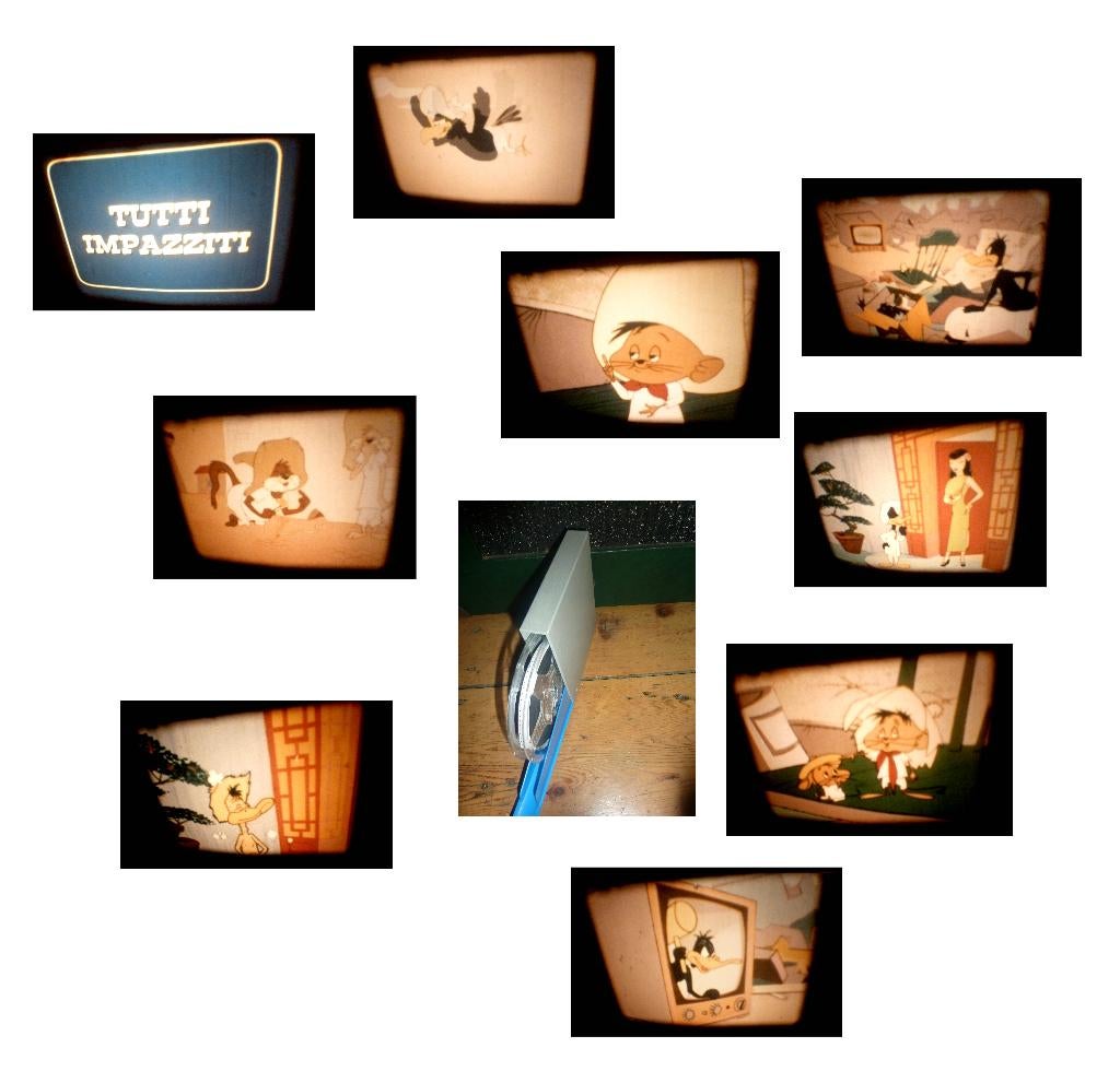 8mm film Daffy Duck Speedy Gonzales - Tutti Impazitti -, Ophalen of Verzenden, 8mm film