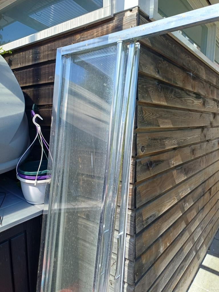 Douchecabine 90 cm - direct ophalen, Ophalen of Verzenden, Gebruikt, Glas, Douche