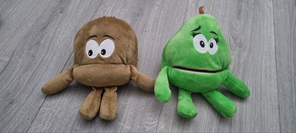 Handpop Champignon en Peer per stuk 1 euro, Ophalen of Verzenden