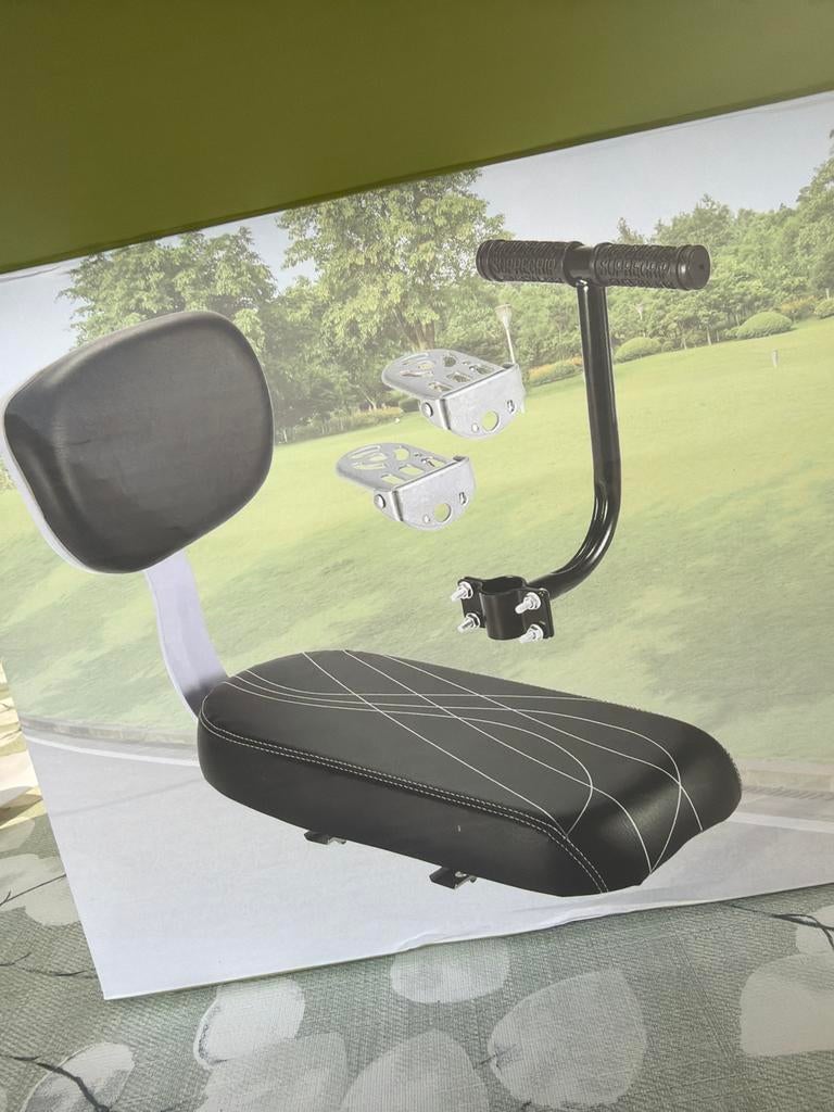 Gloednieuw Achterzitje Fiets - Comfortabel & Veilig, Fietsen en Brommers, 15 t/m 25 kg, Achterzitje, Voetsteuntjes, Nieuw