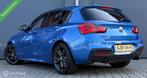 BMW 1-serie M140i xDrive LCI2 Edition Shadow Executive Navi+, Auto's, BMW, Gebruikt, Euro 6, Blauw, 340 pk