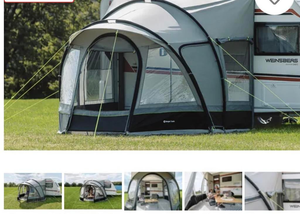 Voortent Garda de Luxe, Ophalen of Verzenden, Zo goed als nieuw