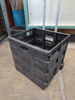 Trolley/boodschappen/opvouwbaar krat/ op wielen, Ophalen, Gebruikt