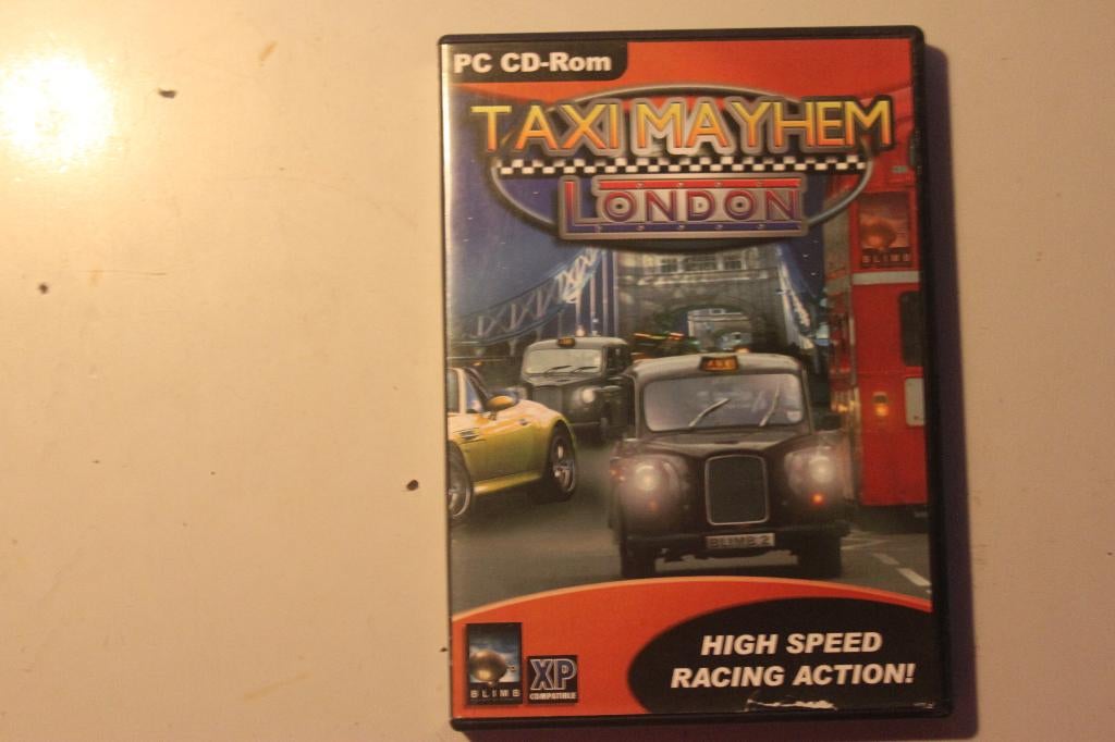 802n - pc cd-rom - taxi mayhem london, Alle leeftijden, Ophalen of Verzenden, Gebruikt