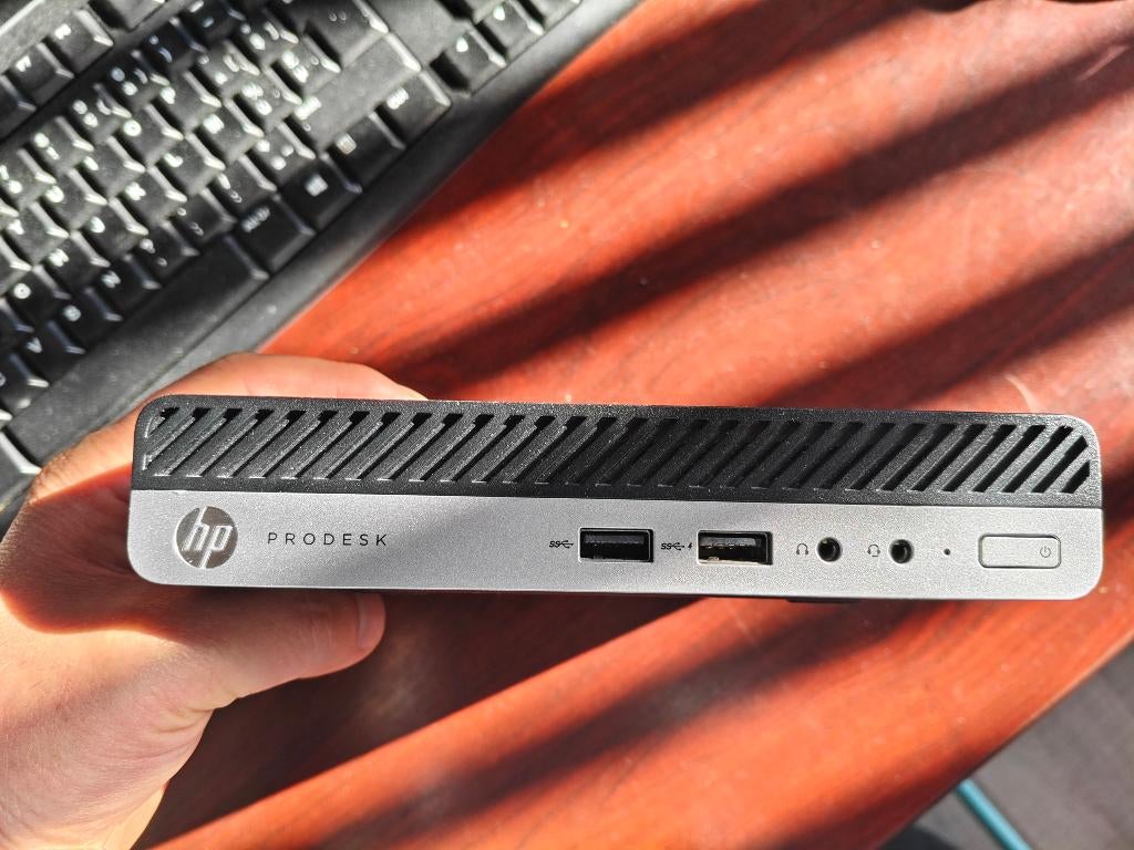 HP ProDesk 400 G5 Mini PC i5-9500T/ 8GB + 128GB / Windows 11, Computers en Software, 8 GB, Virtual Reality, Ophalen of Verzenden