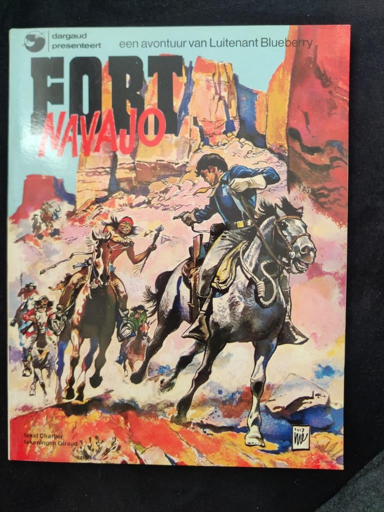 Fort Navajo - Luutenant Blueberry Stripboek, Boeken, Stripboeken, Eén stripboek, Ophalen of Verzenden, Gelezen, Charlier & Giraud