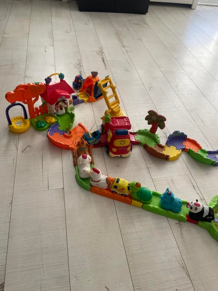 Vtech toet toet autobaan onderdelen, Kinderen en Baby's, Speelgoed | Vtech, Ophalen of Verzenden, Zo goed als nieuw, 2 tot 4 jaar