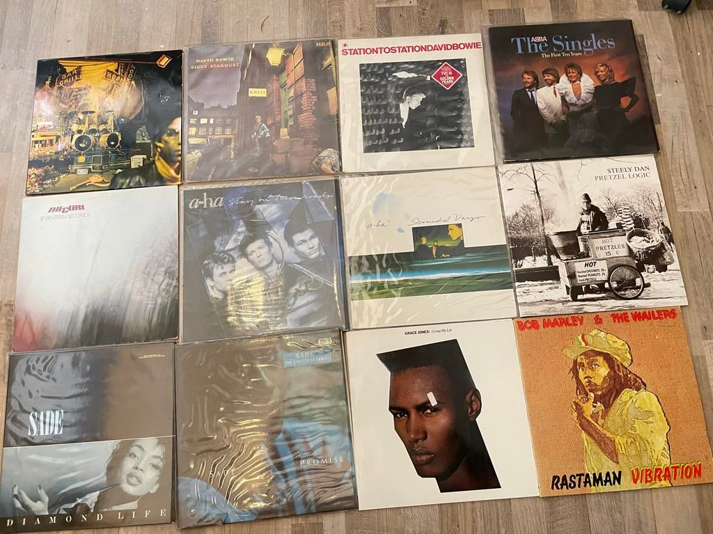 Elpees jaren '70 en '80 - Diverse artiesten, Ophalen, 1970 - 1979, Gebruikt, 12 inch