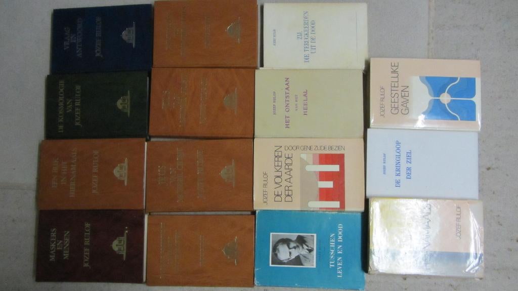 Jozef Rulof 13 boeken, Boeken, Esoterie en Spiritualiteit, Achtergrond en Informatie, Spiritualiteit algemeen, Jozef Rulof, Ophalen