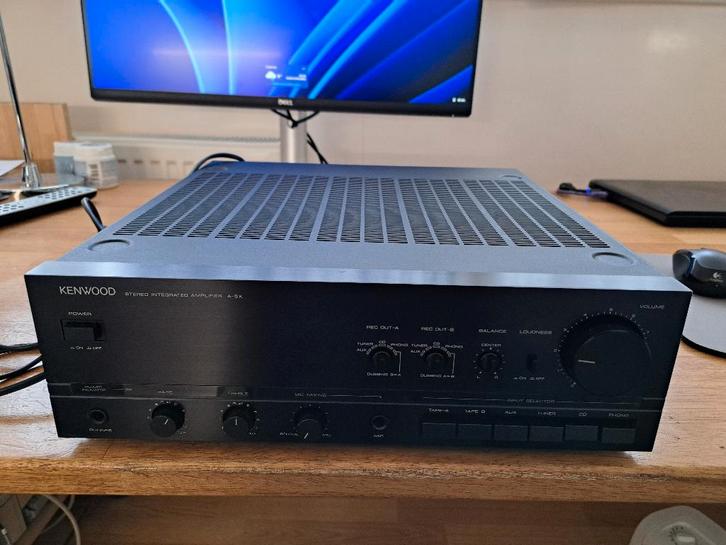 Te koop: Kenwood A-5X versterker, Audio, Tv en Foto, Versterkers en Receivers, Gebruikt, Stereo, Minder dan 60 watt, Overige merken