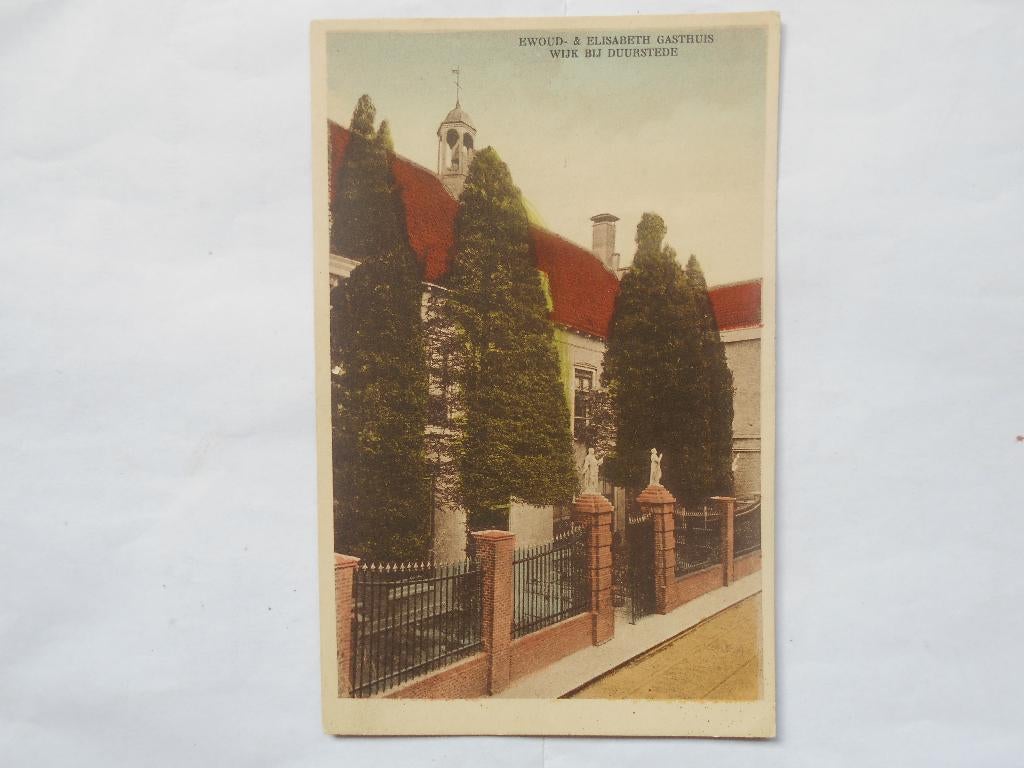 Wijk bij Duurstede Ewoud & Elisabeth Gasthuis rond 1927, Ophalen of Verzenden, 1920 tot 1940, Ongelopen, Utrecht