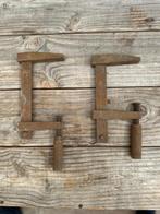 Twee oude lijmklemmen, Ophalen of Verzenden, Gebruikt