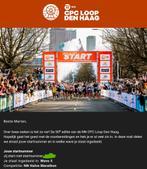 Startbewijs CPC Halve Marathon wave 3 + medaille graveren, Ophalen of Verzenden, Nieuw, Overige typen, Overige merken