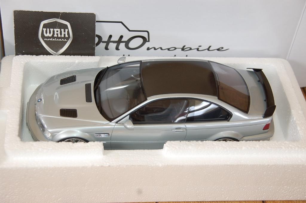 1:18 BMW M3 E46 GTR STREET silver Otto mobile OT1128 WRH, Hobby en Vrije tijd, Modelauto's | 1:18, Verzenden, Zo goed als nieuw