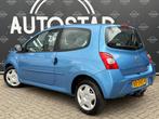 Renault Twingo 1.2-16V Night & Day NL-Auto / 1ste Eigenaar /, Auto's, Twingo, Zwart, 4 cilinders, Leder en Stof