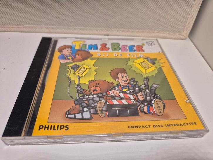 Tim & Beer bij de Film Philips CDi, Spelcomputers en Games, Games | Overige, Zo goed als nieuw, Avontuur en Actie, 1 speler, Vanaf 3 jaar