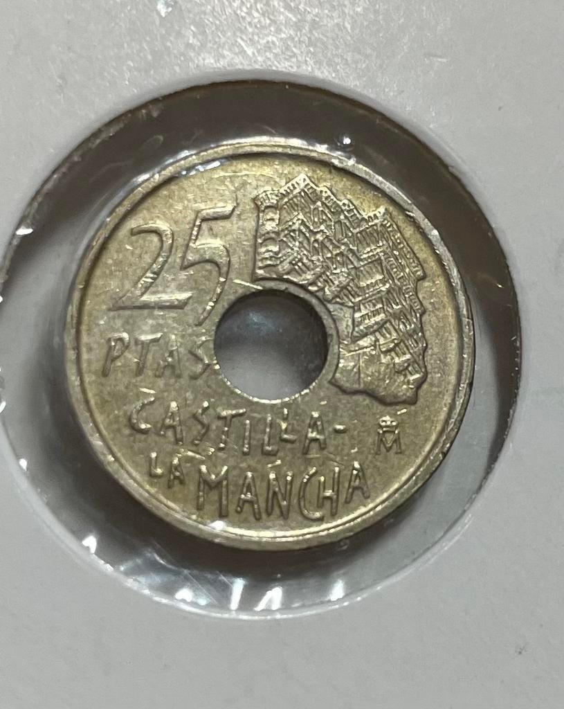 25 pesetas Spanje 1996, Postzegels en Munten, Munten | Europa | Niet-Euromunten, Ophalen of Verzenden, Overige landen