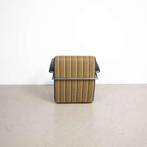 2x Leolux Scylla Laag Fauteuil.Geel Gestreept Stof, Niet ingevuld, Niet ingevuld, 75 tot 100 cm, Ophalen of Verzenden