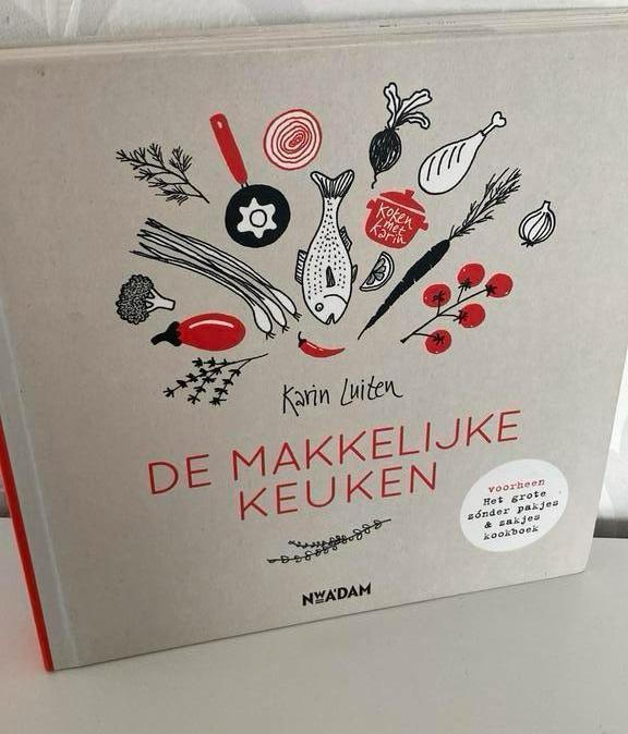 Karin Luiten - De makkelijke keuken - kookboek, Boeken, Kookboeken, Zo goed als nieuw, Nederland en België, Ophalen of Verzenden