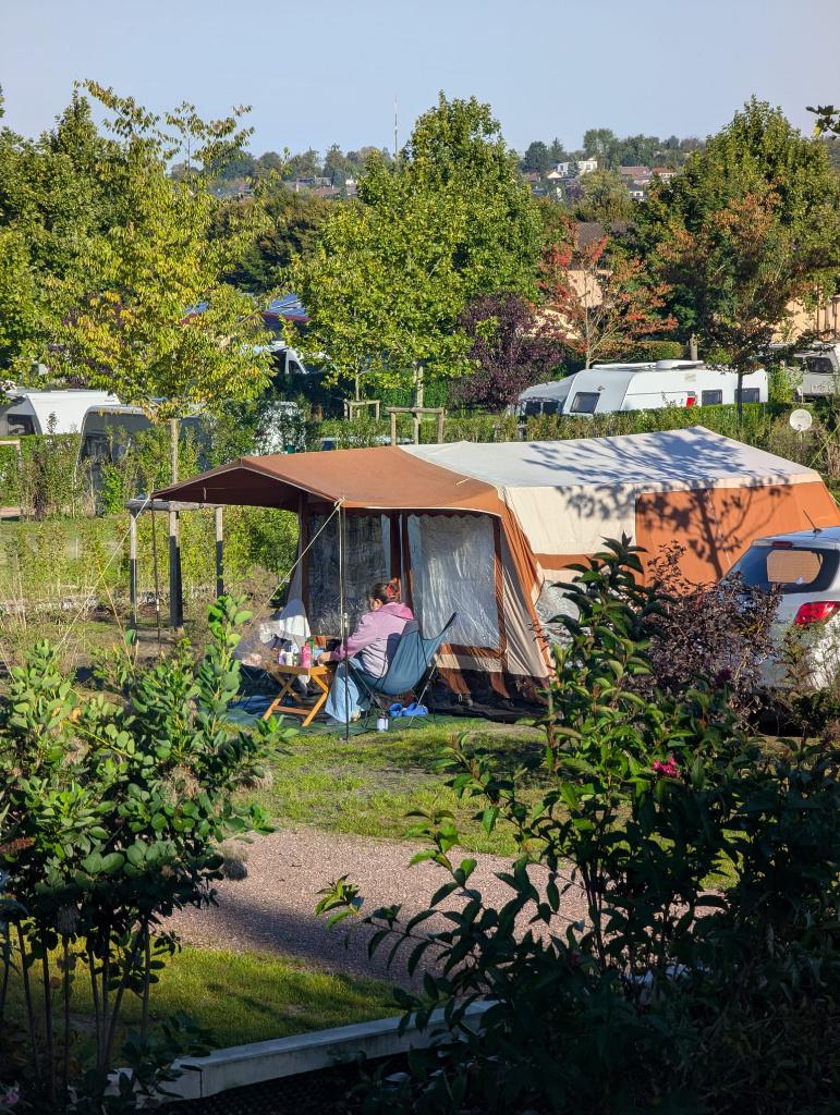 Bungalow Tent Katoen, Caravans en Kamperen, Tenten, Ophalen, Gebruikt, Tot en met 6