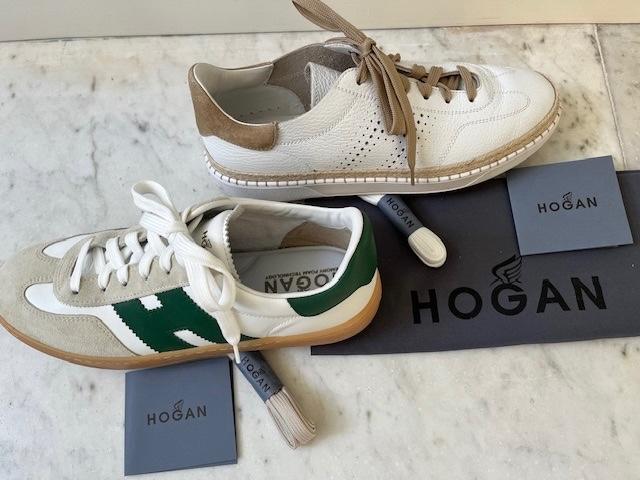 2 paar HOGAN sneakers maat 8 (42-42,5), Kleding | Heren, Schoenen, Verzenden, Zo goed als nieuw, Overige kleuren, Sneakers of Gympen