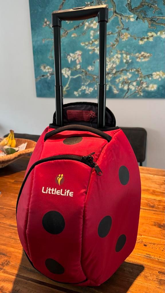 Rolkoffer lieveheersbeestje LittleLife, Sieraden, Tassen en Uiterlijk, Tassen | Rugtassen, Gebruikt, Overige merken, 25 tot 40 cm