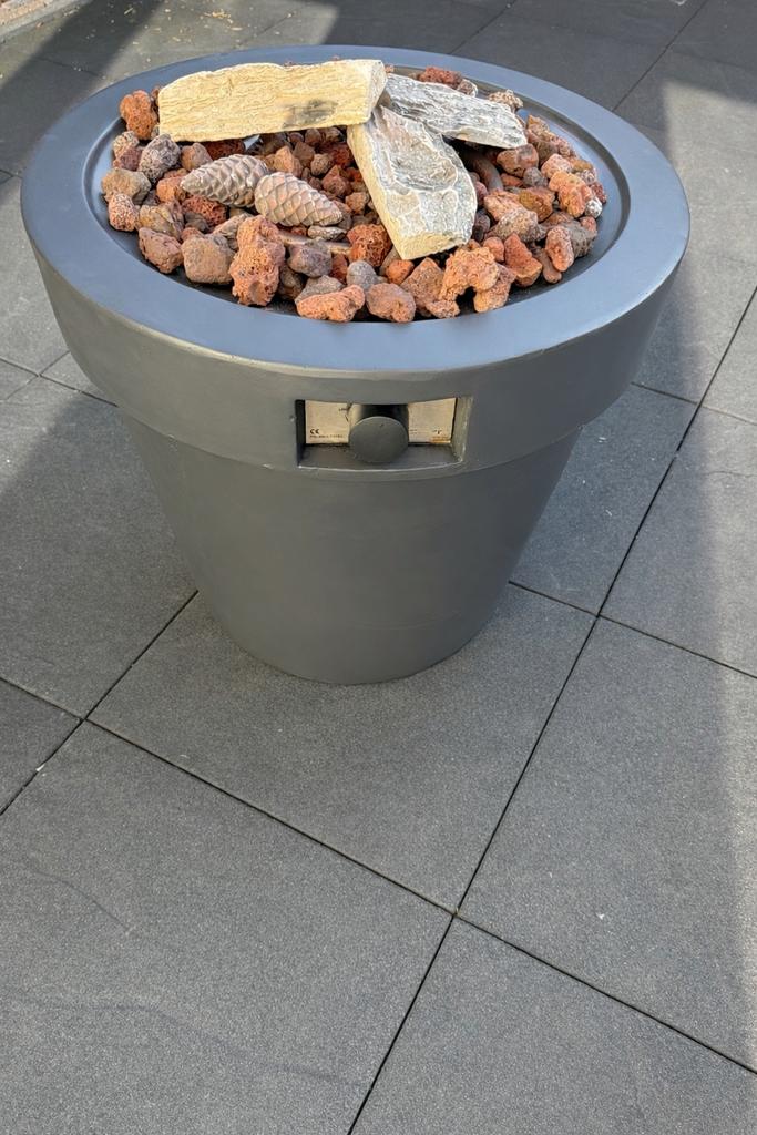 Terraskachel igst. gasfles kan erin Prachtig!, Ophalen, Gebruikt