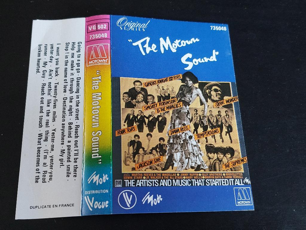 THE MOTOWN SOUND (MC), Cd's en Dvd's, Cassettebandjes, Ophalen of Verzenden, Zo goed als nieuw, Origineel, 1 bandje