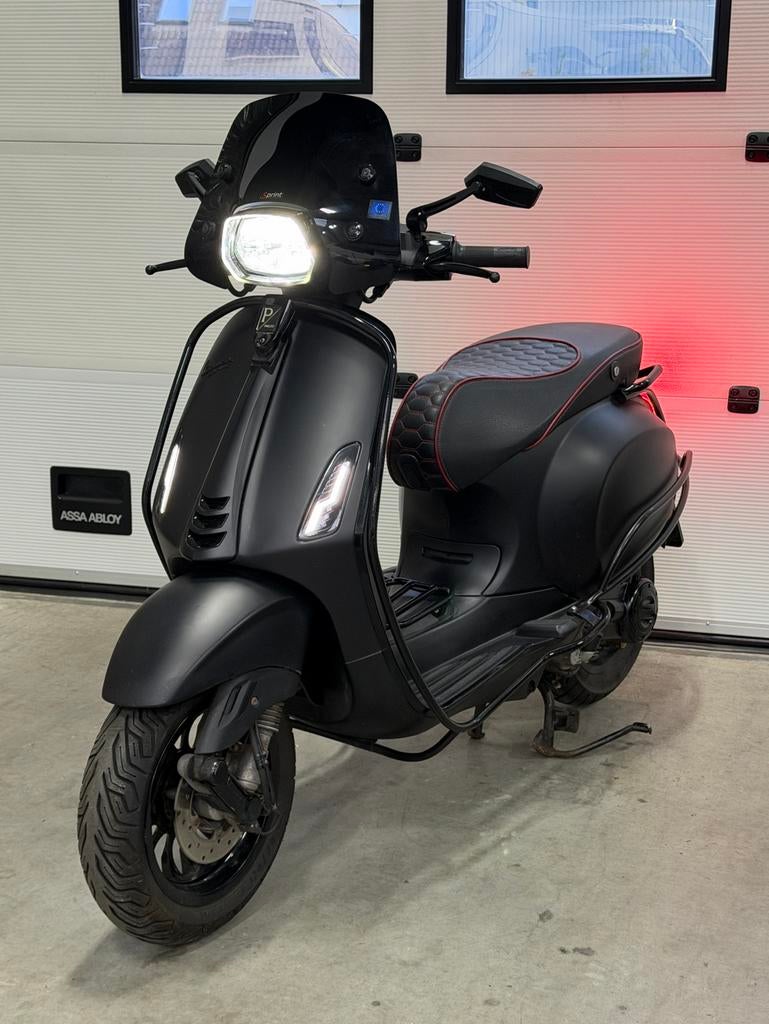 Vespa Sprint 2021! Notte ! Brom ! Lvl 10 !Malossi, Ophalen of Verzenden, Zo goed als nieuw