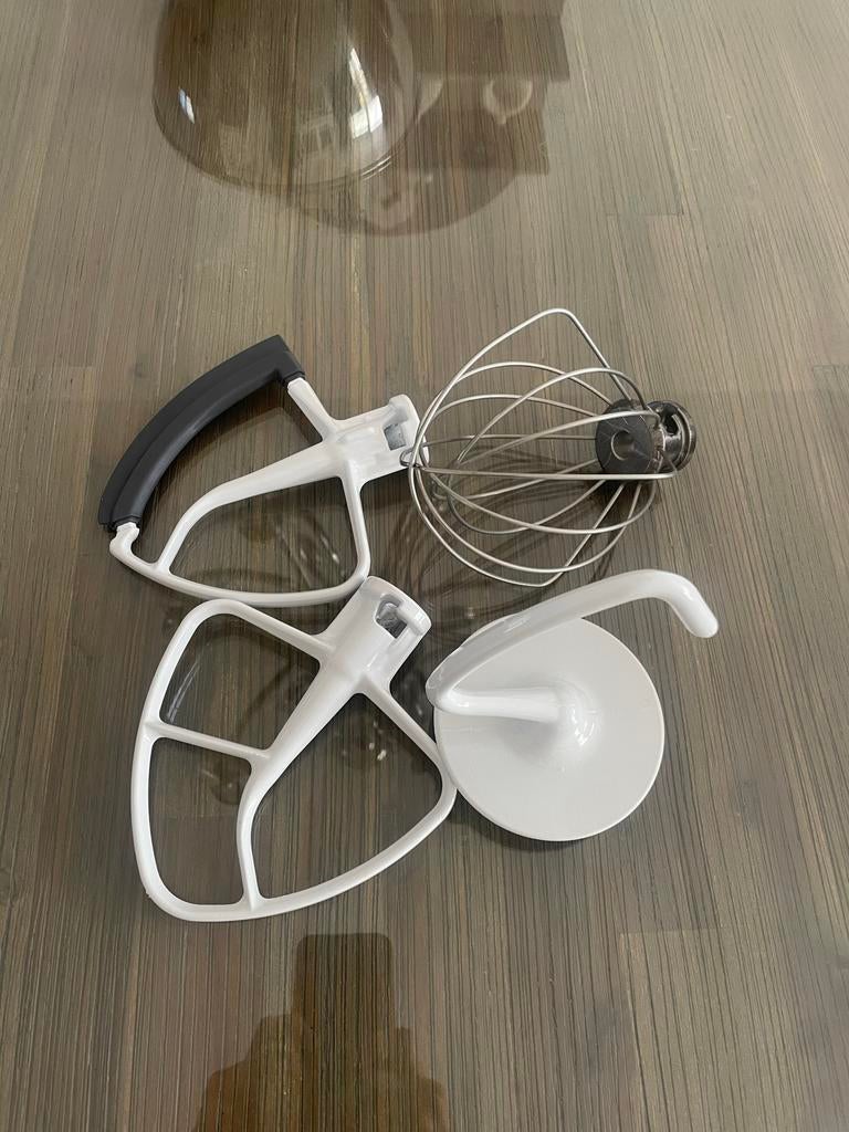 KitchenAid mixer onderdelen: garde, platte menghaak, deeghaa, Ophalen, Nieuw