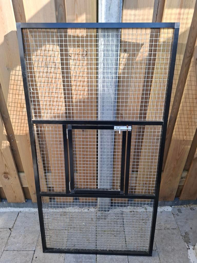 Volière paneel, Ophalen, Zo goed als nieuw, Aluminium, Volière