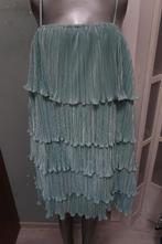 Nieuw mintkleurig  tuniek of jurk plichestroken ruime xl, Overige kleuren, Maat 46/48 (XL) of groter, Nieuw, Ophalen of Verzenden