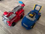 2 grote Paw Patrol auto’s, Kinderen en Baby's, Speelgoed | Speelgoedvoertuigen, Ophalen, Gebruikt