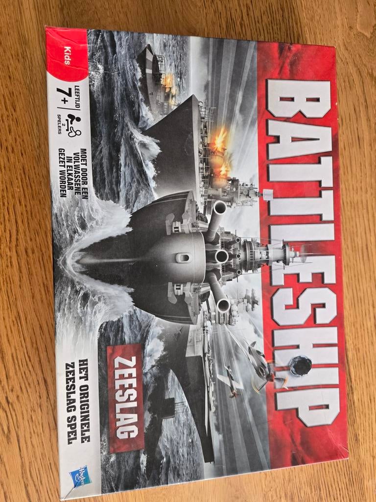Battleship Zeeslag - Het Originele Zeeslag Spel, Hobby en Vrije tijd, Gezelschapsspellen | Bordspellen, Een of twee spelers, Ophalen of Verzenden