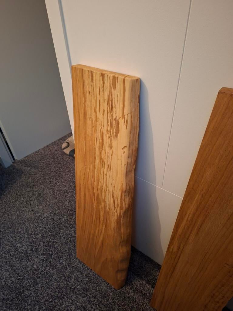 Mooie geoliede boomstam planken, Doe-het-zelf en Verbouw, Hout en Planken, Ophalen, Minder dan 25 mm, Plank, Minder dan 200 cm