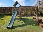 Jungle Gym Cubby 2 Swing speeltoestel met glijbaan, Ophalen, Schommel