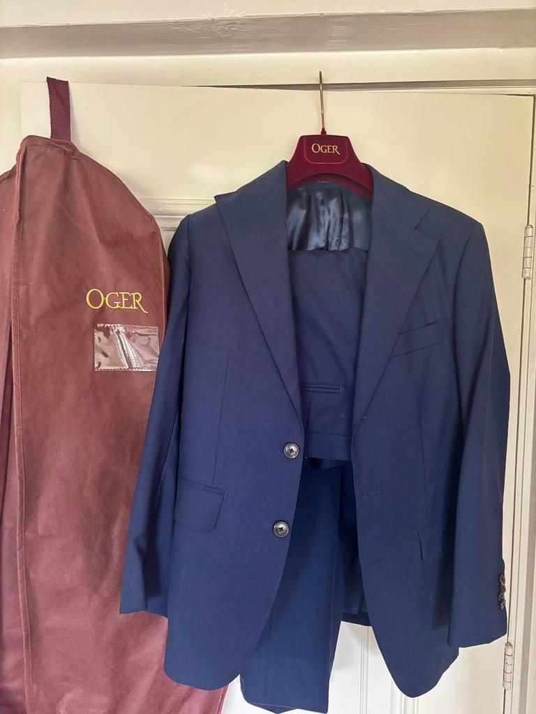 Oger Men’s Business Suit size S, Kleding | Heren, Ophalen of Verzenden, Nieuw, Maat 46 (S) of kleiner, Blauw