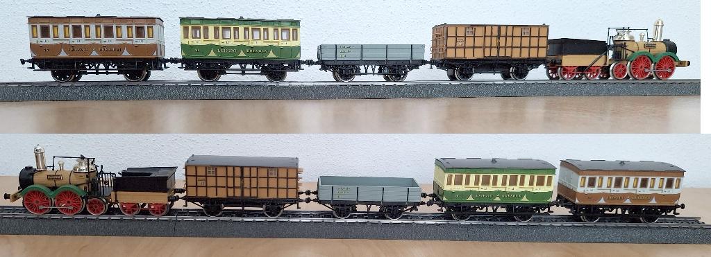 Piko Saxonia, Treinset, Gelijkstroom, Zo goed als nieuw, Analoog