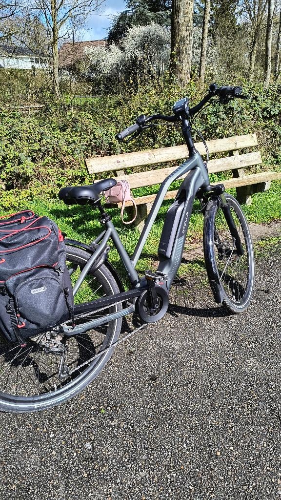 Elektrische Stella Damesfiets, 47 tot 50 cm, Versnellingen, Zo goed als nieuw, Ophalen