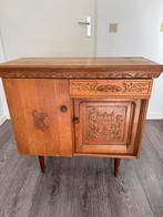 Bruynzeel dressoirkastje, vintage, Ophalen, Gebruikt, Met deur(en), 50 tot 100 cm