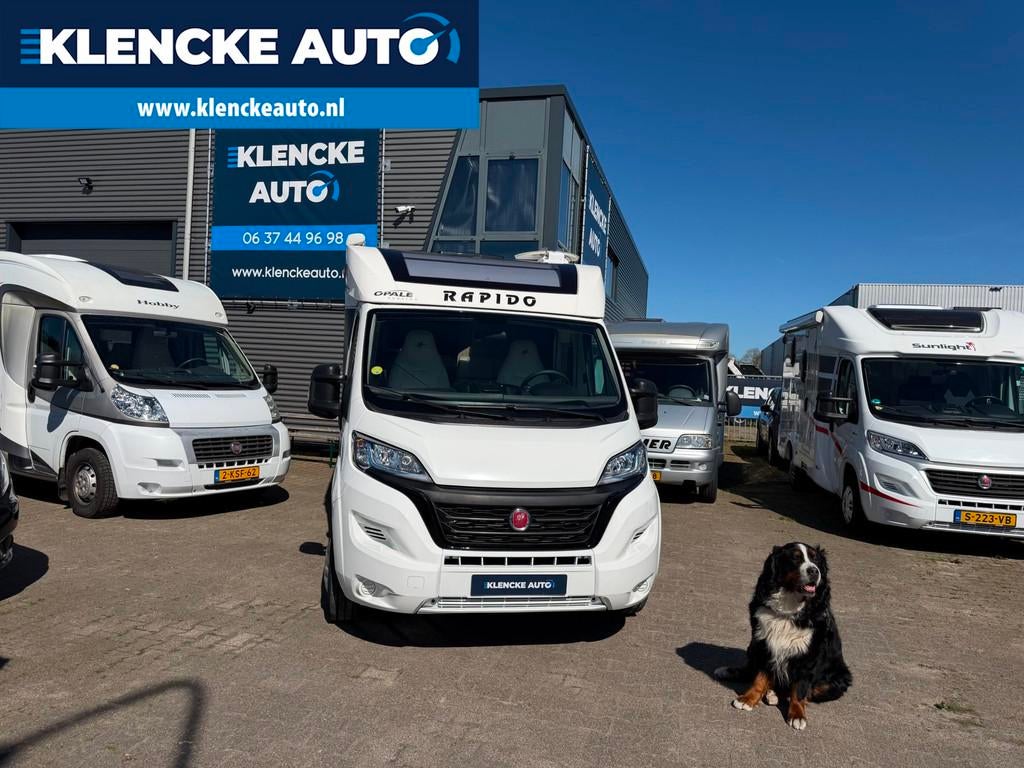 Rapido C55 NIEUWSTAAT Dak-airco 26.961km Trekhaak Enkele bed, Caravans en Kamperen, Campers, Afzuigkap, Bedrijf, Startonderbreker