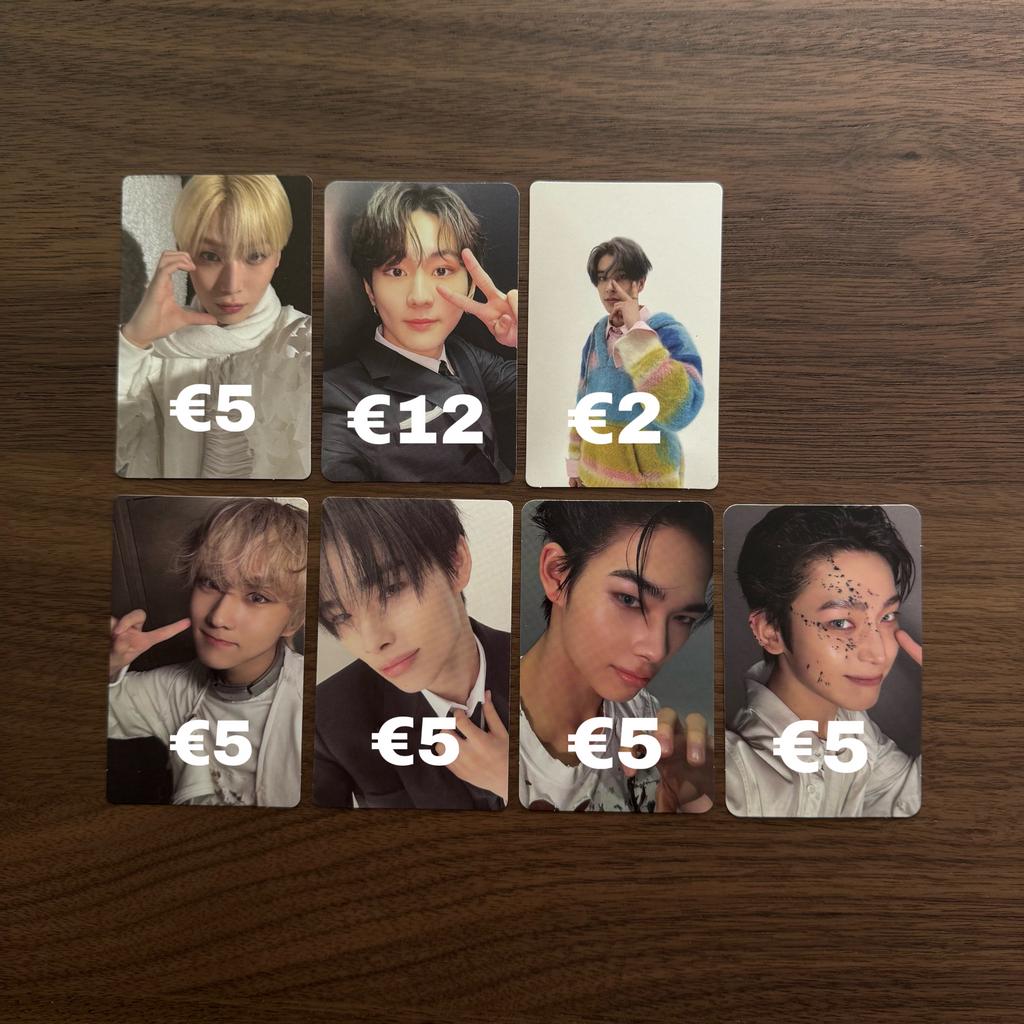 Misc ENHYPEN photocards, Verzamelen, Muziek, Artiesten en Beroemdheden, Ophalen of Verzenden, Zo goed als nieuw, Foto of Kaart