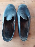 Vintage Klompsokken - Zwart Leer, Ophalen of Verzenden, Gedragen, Zwart
